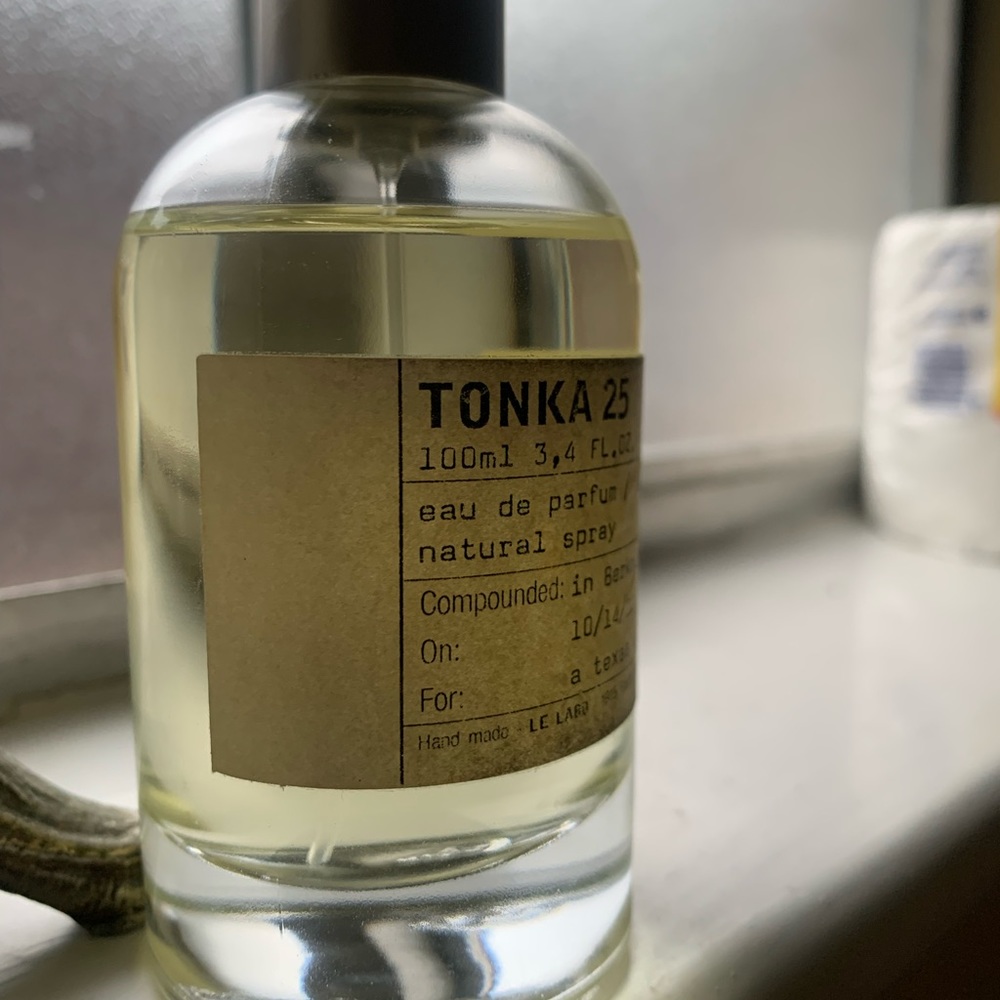 Le Labo perfume Tonka 25 100 ml bottle